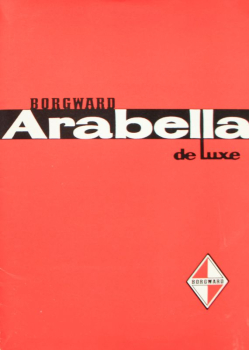 Borgward Arabella de Luxe Modelprogram 1960 Automobile-Presskit (7000)